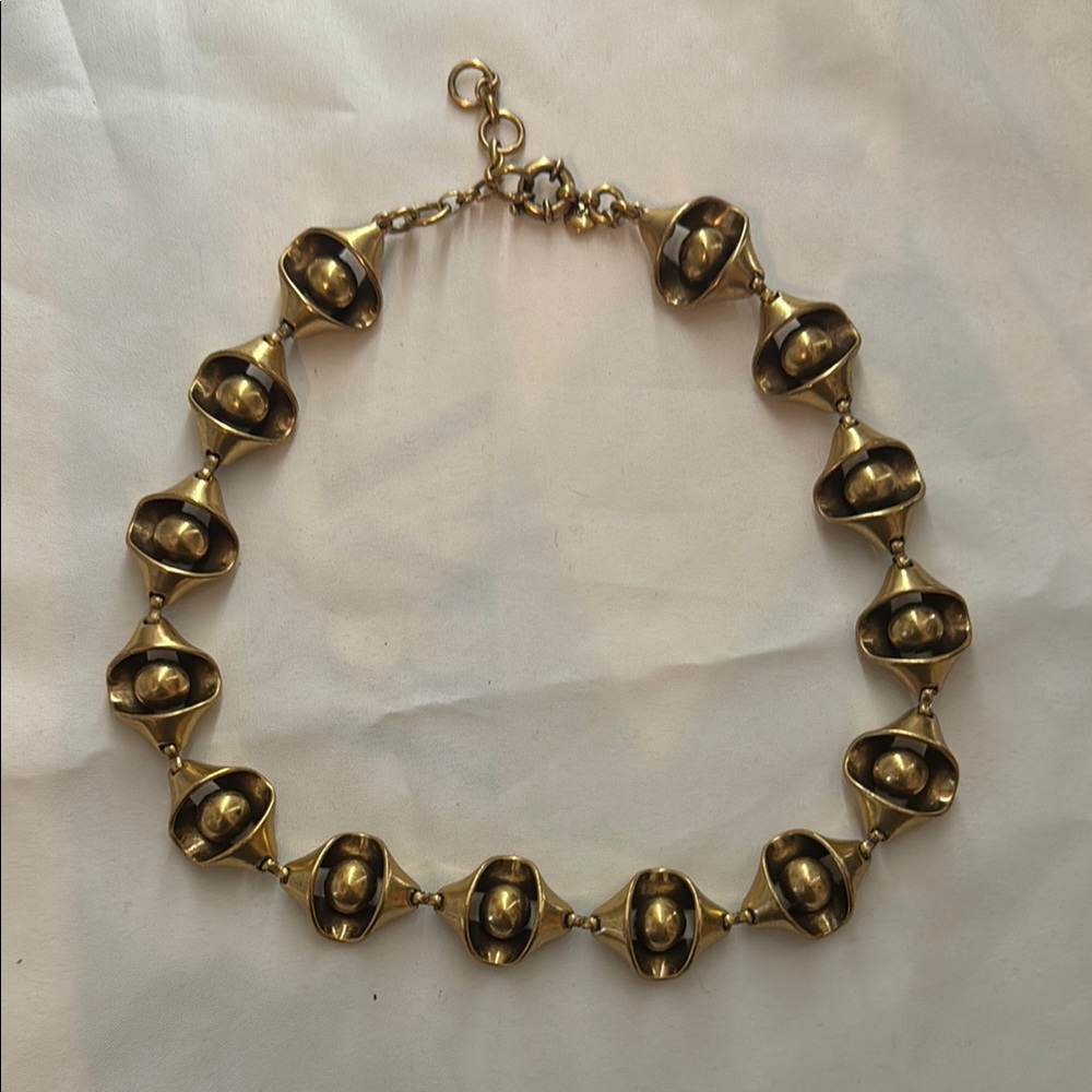 Vintage J. Crew Elegant Gold Necklace